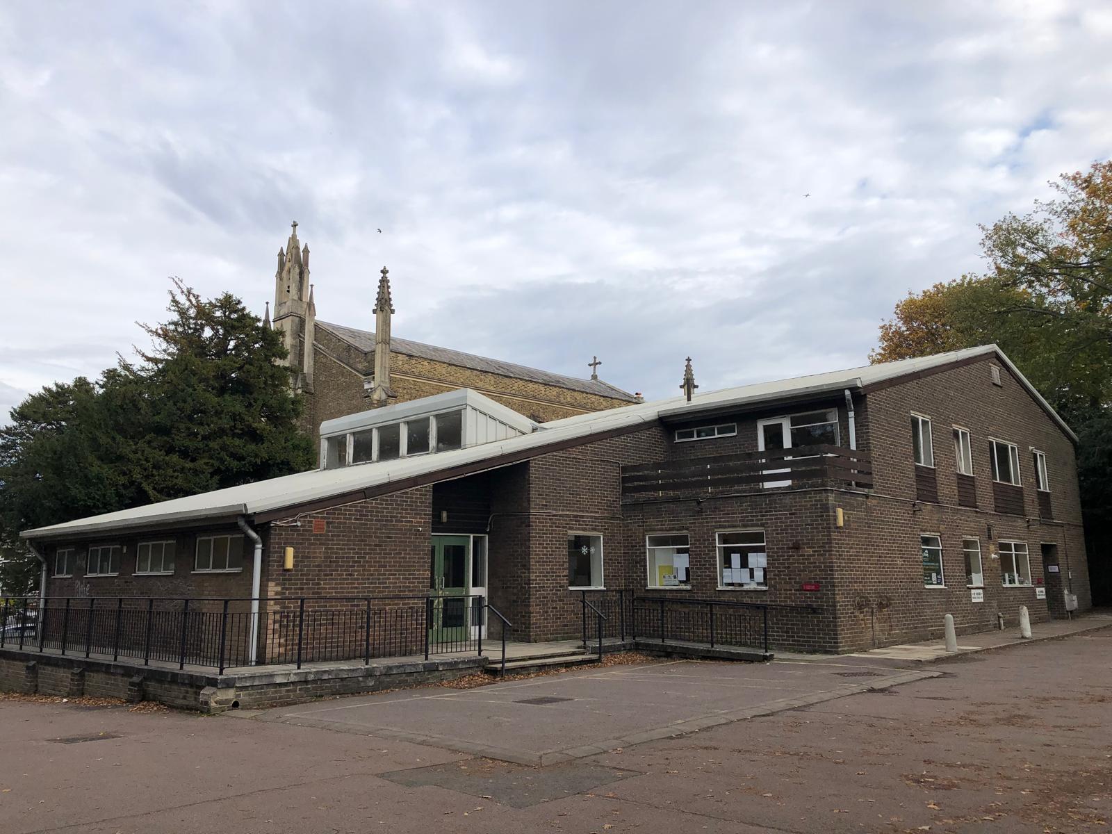 St Paul's Church Hall today — a heavily used building in need of repair and updating